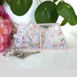 Glitter Keychain