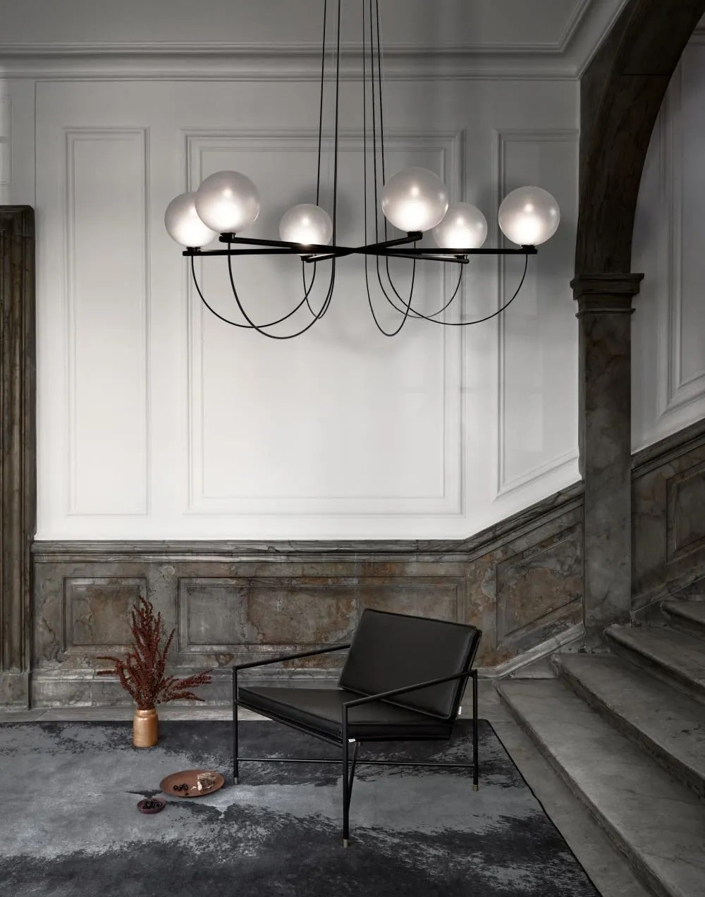 Handvark Globe Chandelier