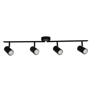 Harper 4 Light Black Spot Light