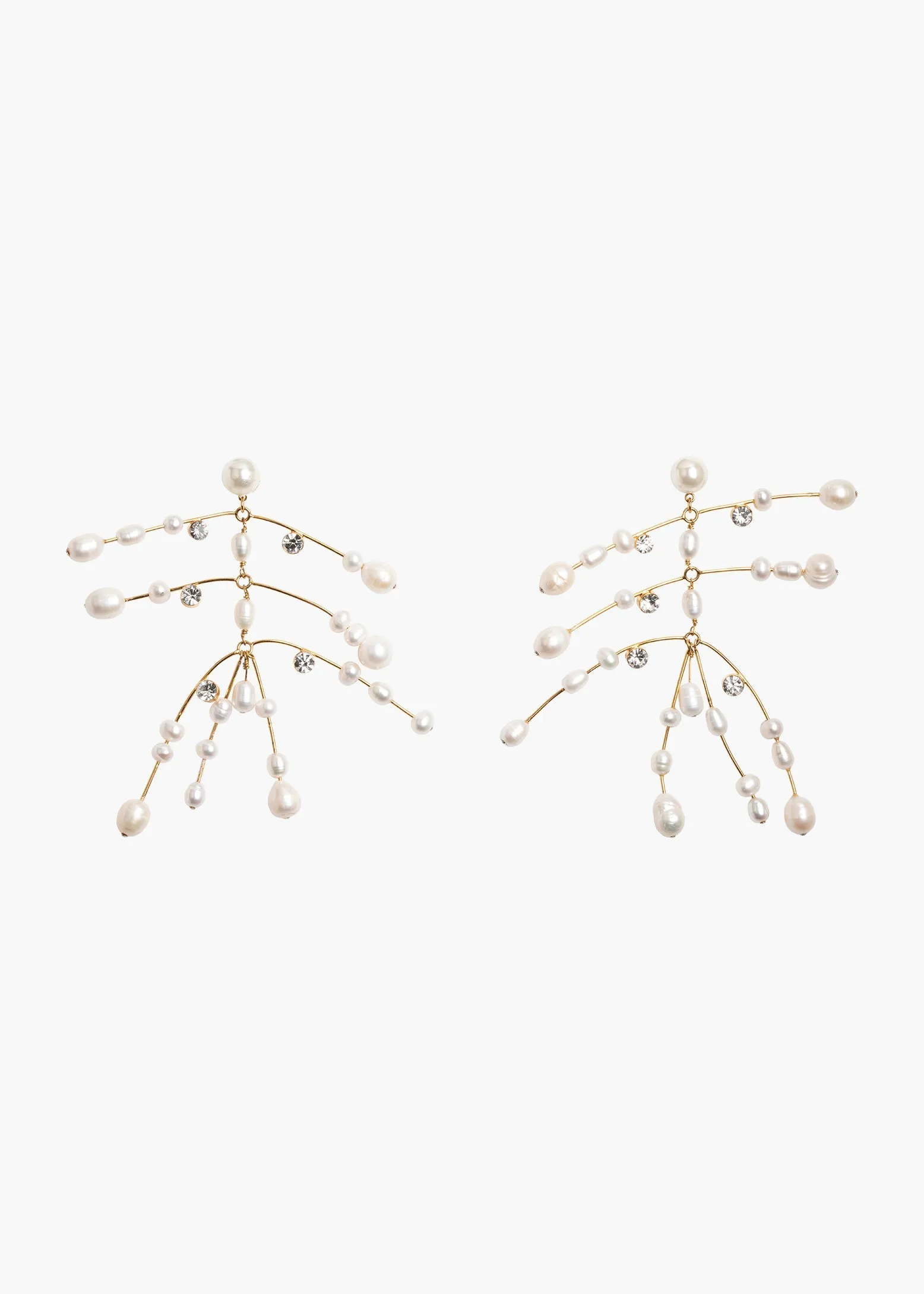 Ilaria Earrings -- Pearl
