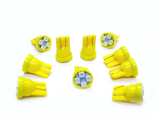 Instrument Panel LED's 4 SMD Wedge Super Bright 194 Choose Color
