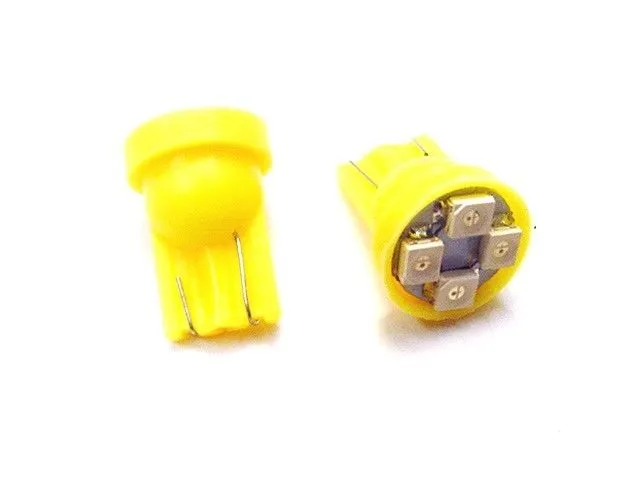 Instrument Panel LED's 4 SMD Wedge Super Bright 194 Choose Color