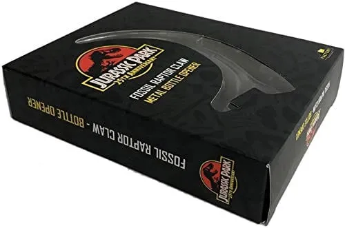 Jurassic Park - 5.5 Inch Raptor Claw Zinc- Alloy All Purpose Dinosaur Fossil Bottle Opener, Standard, Multicolor (408242)