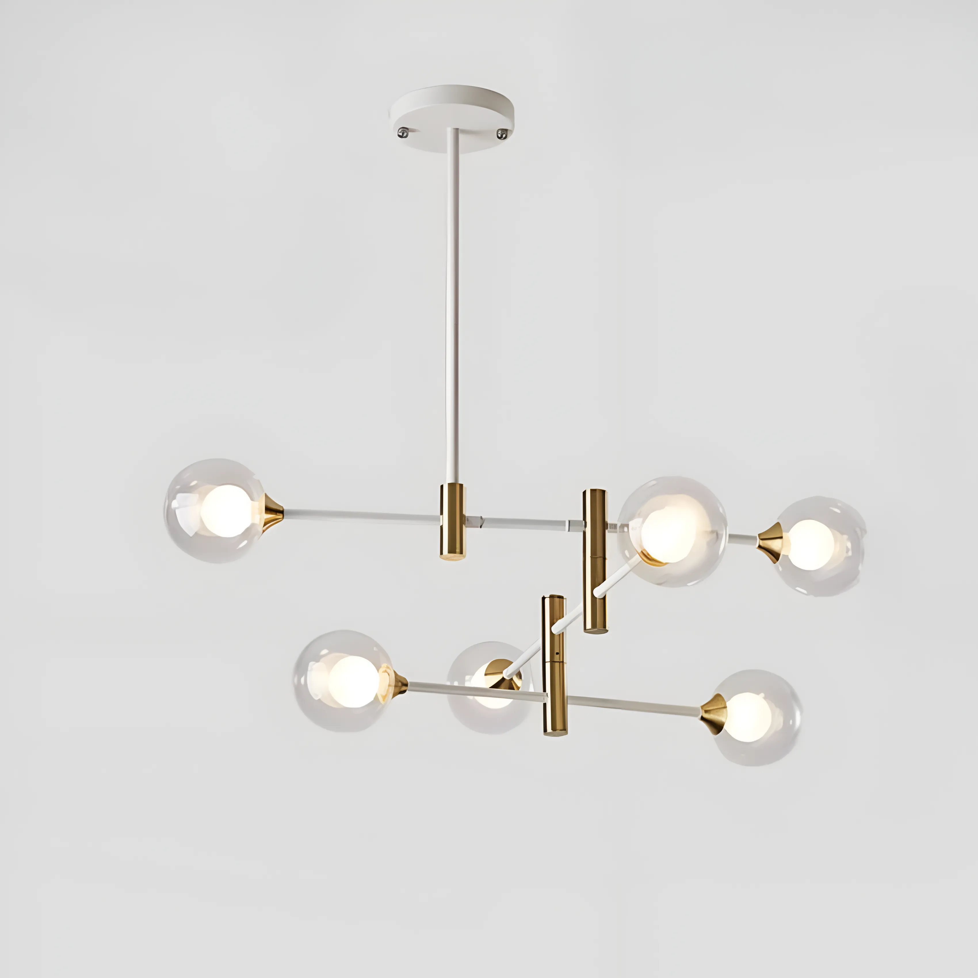 Jutland - Transformative Agile Flush Mount Chandelier