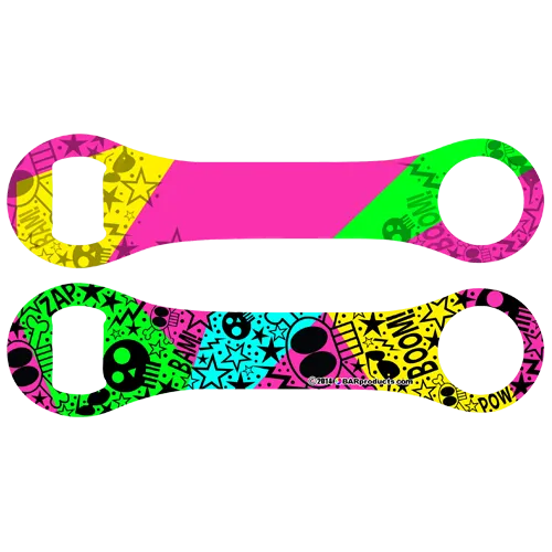 Kolorcoat™ Dog Bone Bottle Opener - Retro Pop