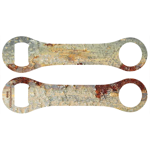 Kolorcoat™ Dog Bone Bottle Opener - Rust