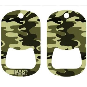Kolorcoat™ Dog Tag Opener - Light Green Camo