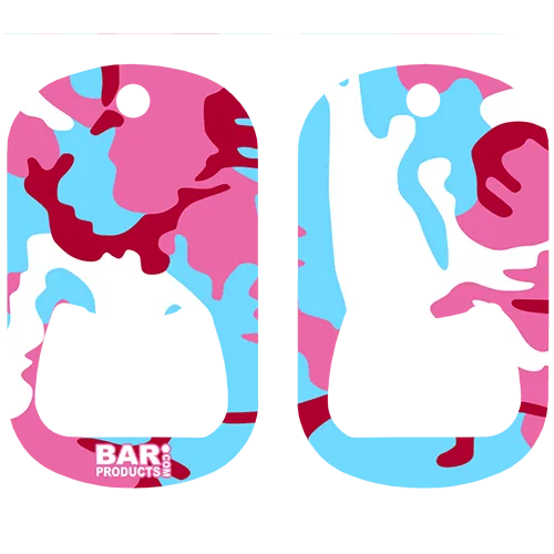 Kolorcoat™ Dog Tag Opener - Pink and Blue Camo