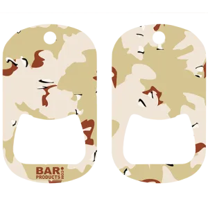 Kolorcoat™ Dog Tag Opener - Tan Camo