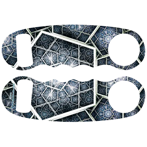 Kolorcoat™ Knuckle Popper Opener - Pentagon Fractals