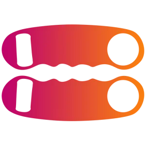 Kolorcoat™ Knuckle Popper Opener - Pink to Orange