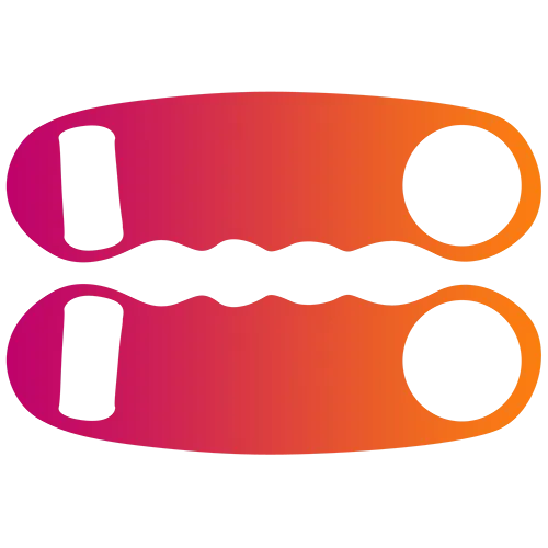 Kolorcoat™ Knuckle Popper Opener - Pink to Orange