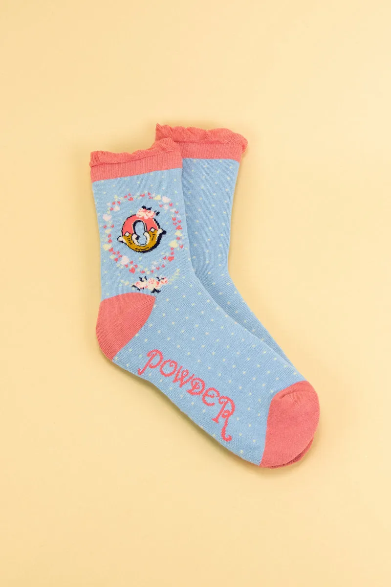 Letter Socks - O