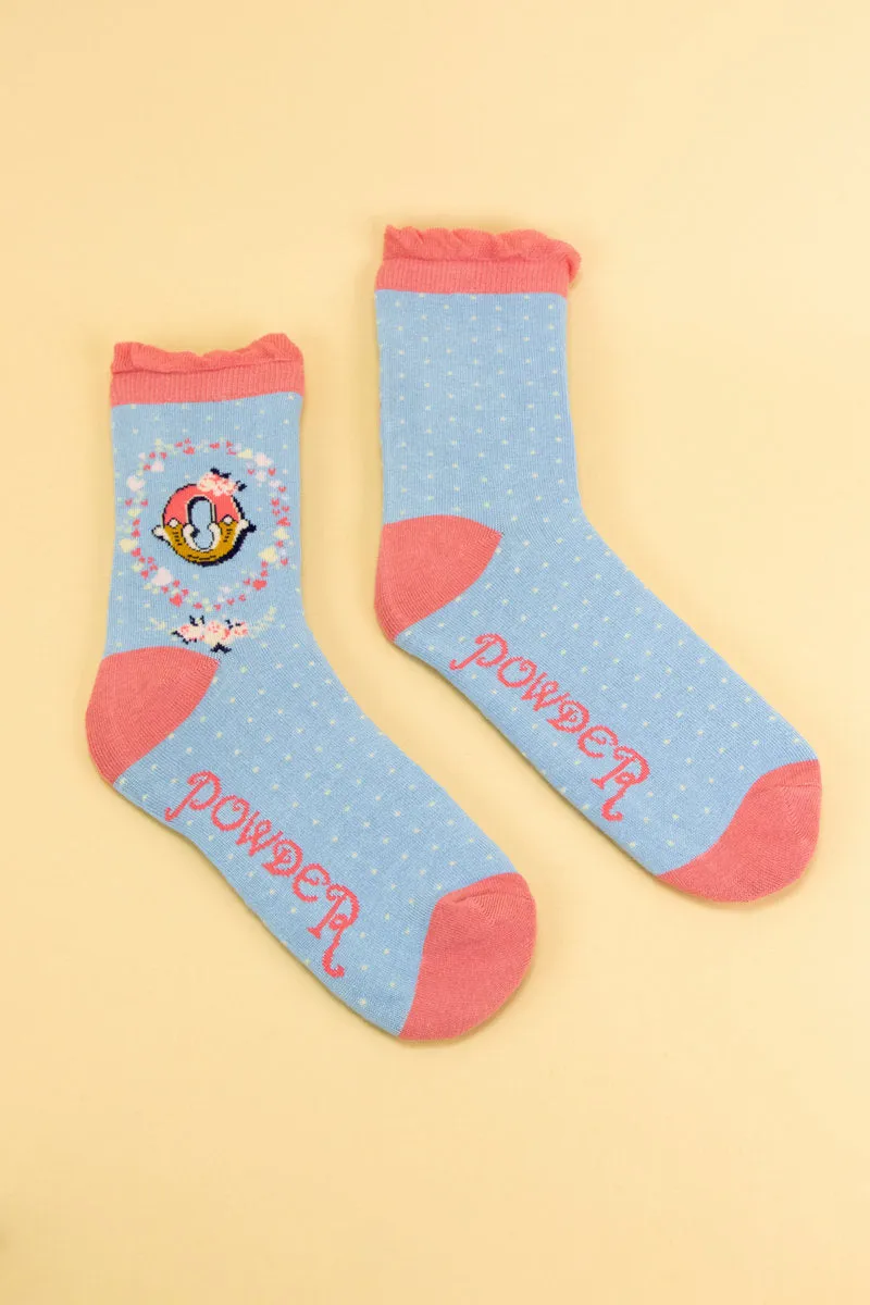 Letter Socks - O
