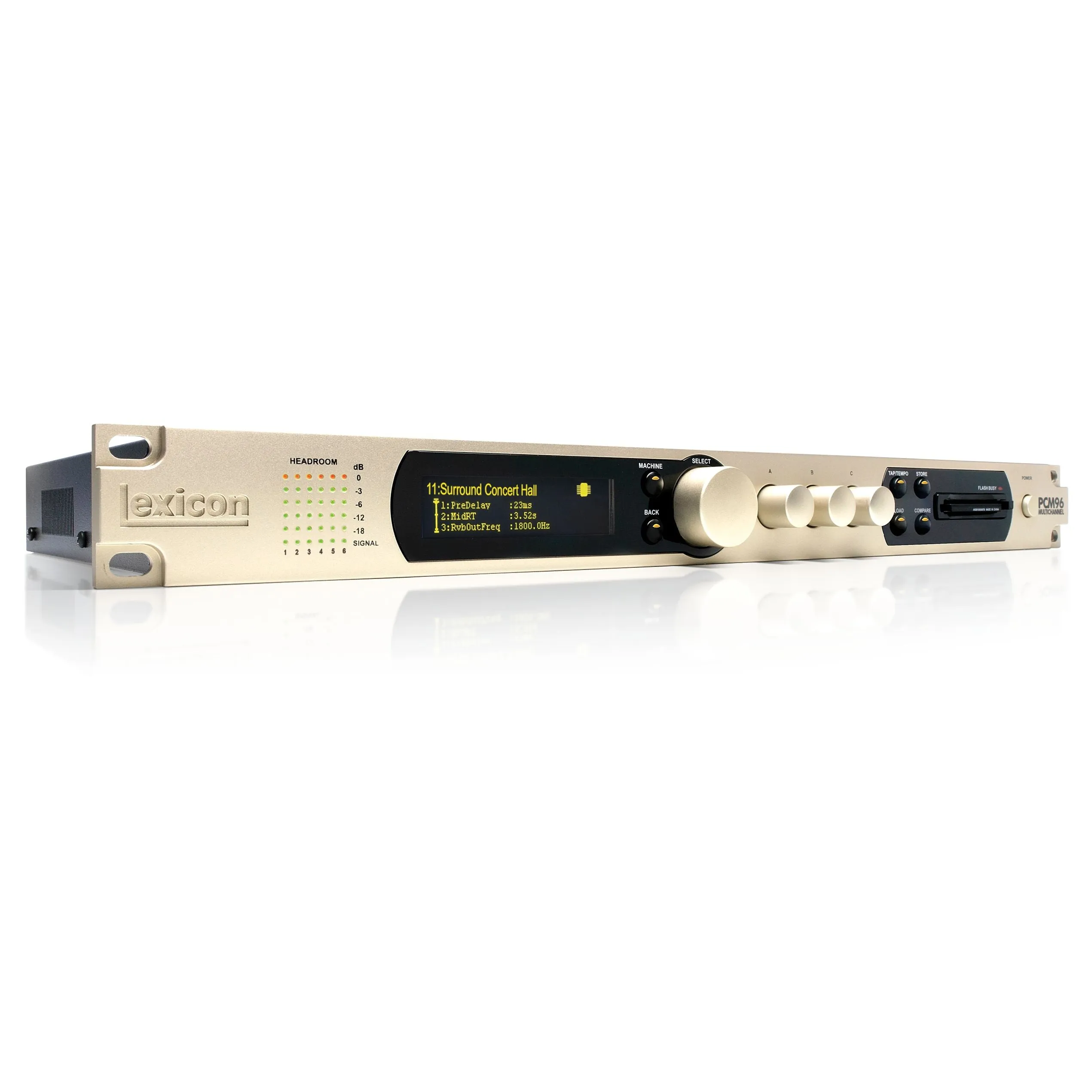 Lexicon PCM96SUR-A Parallel Stereo and Surround Reverb Processor w/Analog and Digital I/O