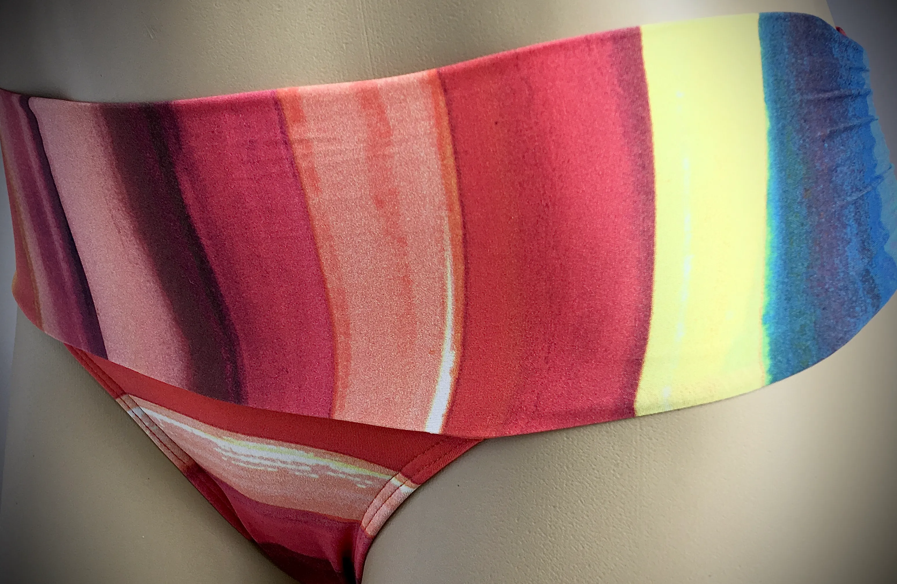Liquido Hazy Stripe Hipster  Swimsuit Bottom