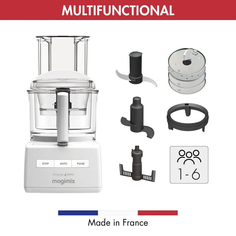 Magimix 4200XL Food Processor - WHITE