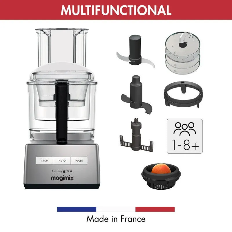 Magimix - 5200XL Food Processor - SATIN