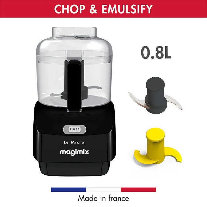 Magimix Le Micro Food Processor BLACK
