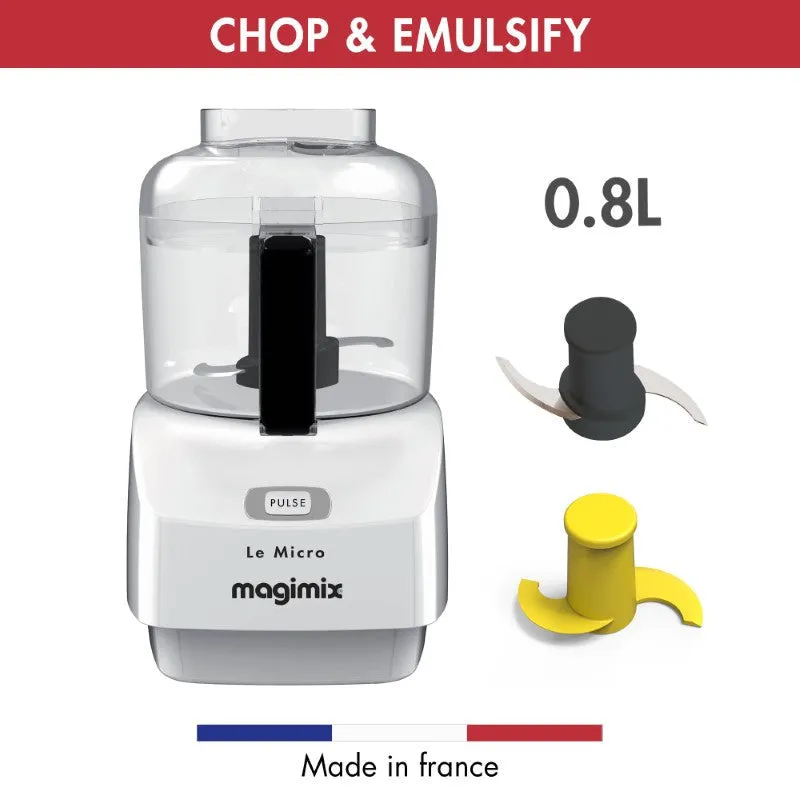 Magimix Le Micro Food Processor WHITE