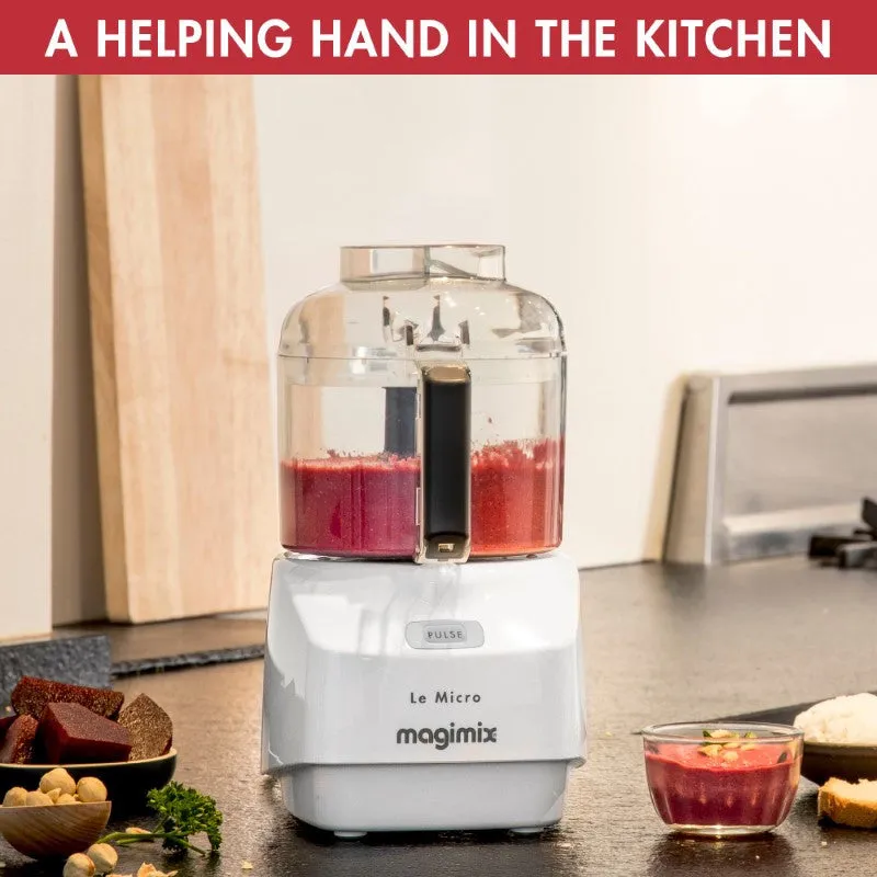 Magimix Le Micro Food Processor WHITE