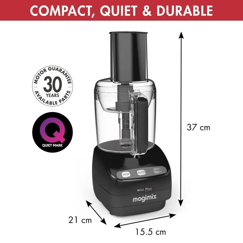 Magimix Le Mini Plus Food Processor BLACK