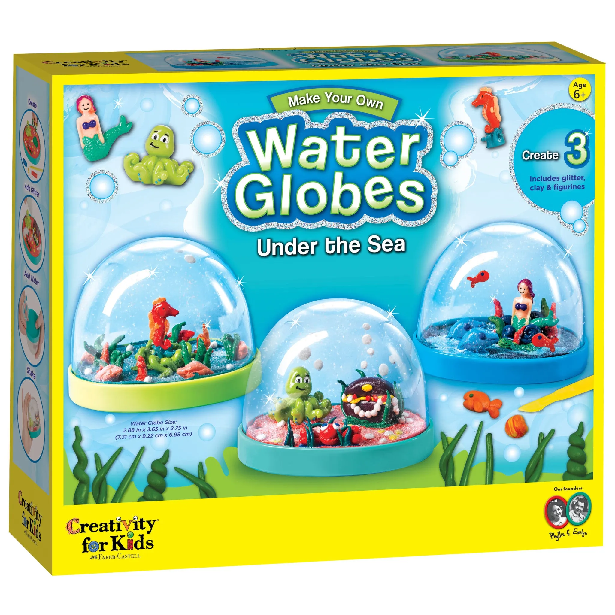 Make Your Own Water Globes - Under the Sea - #1858000