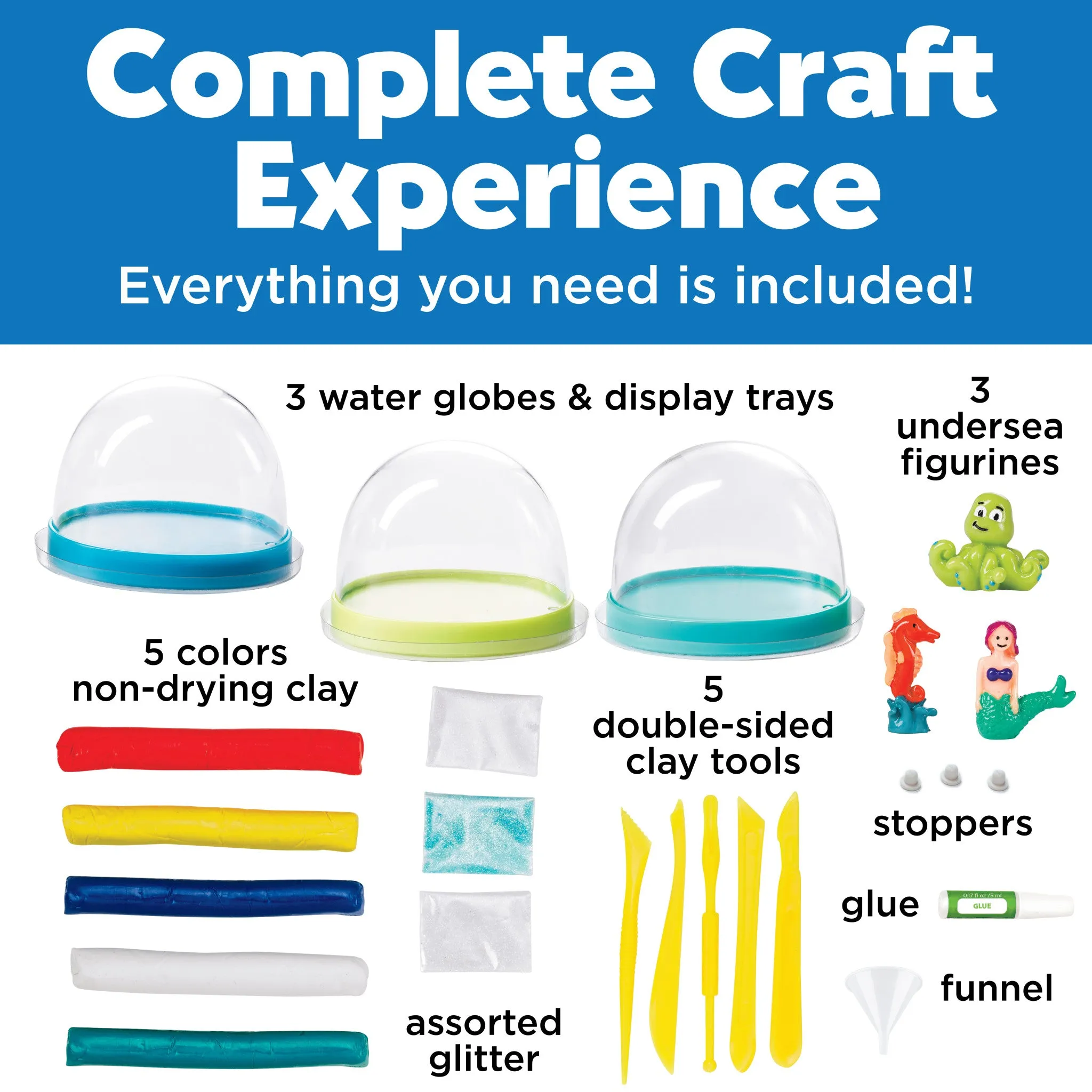 Make Your Own Water Globes - Under the Sea - #1858000