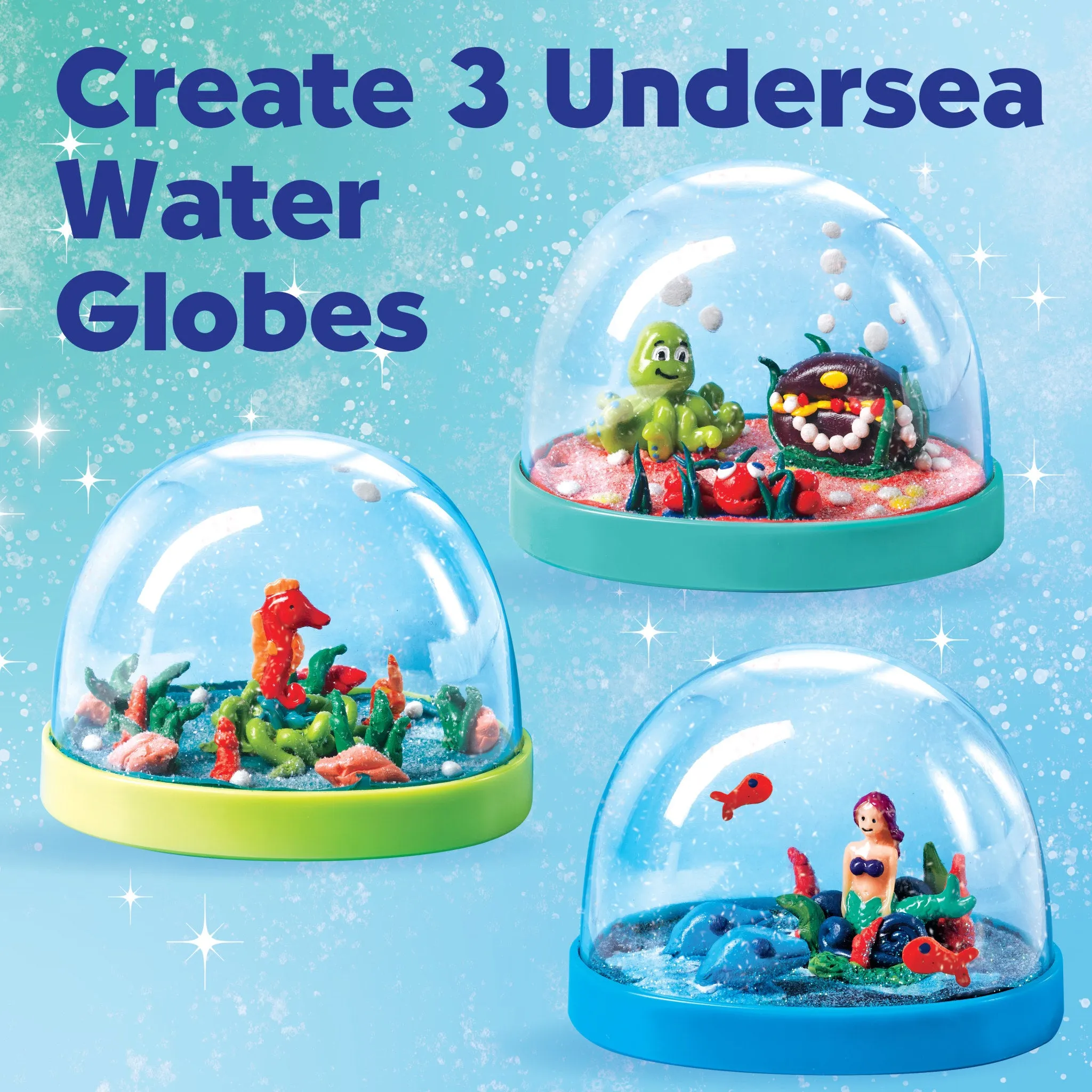 Make Your Own Water Globes - Under the Sea - #1858000
