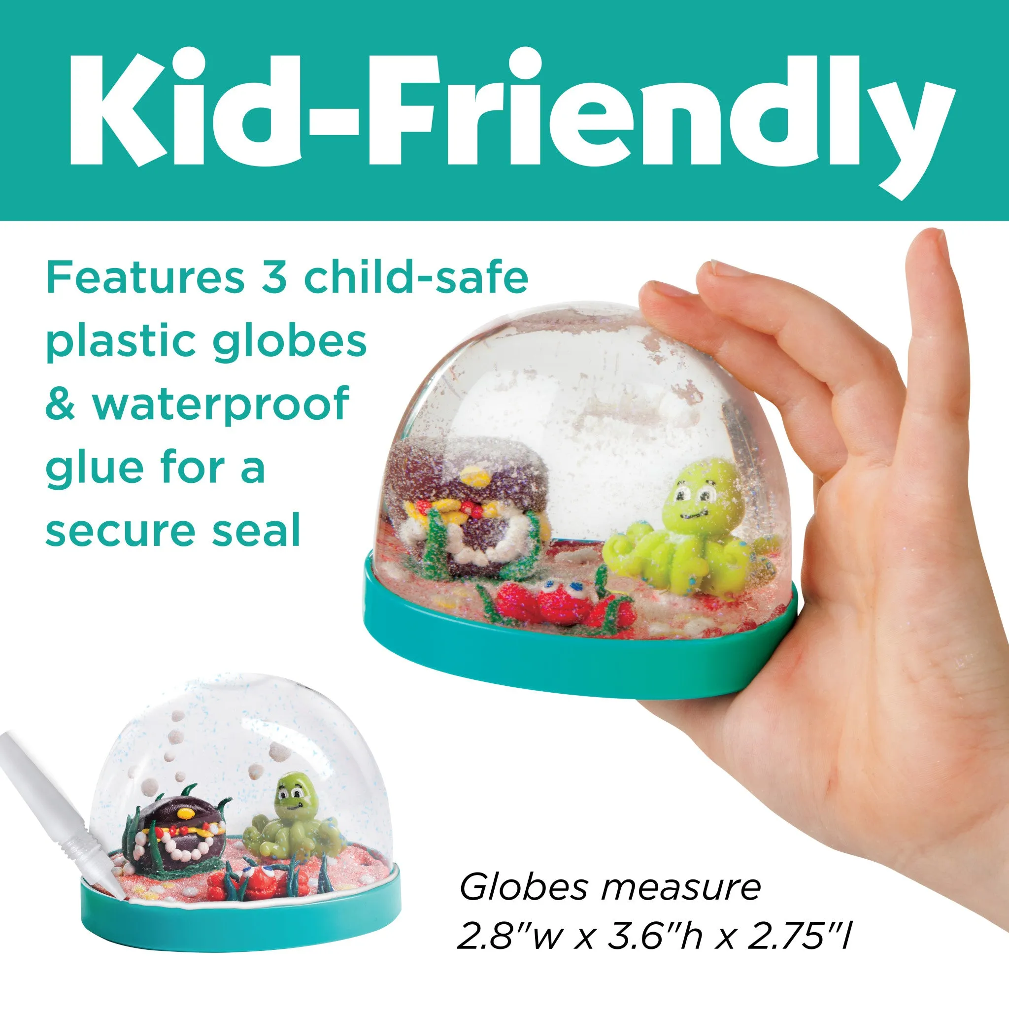 Make Your Own Water Globes - Under the Sea - #1858000