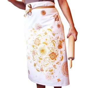 Mandala print Waist Apron