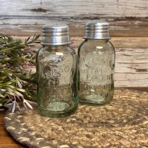 Mason Jar Salt and Pepper Shakers