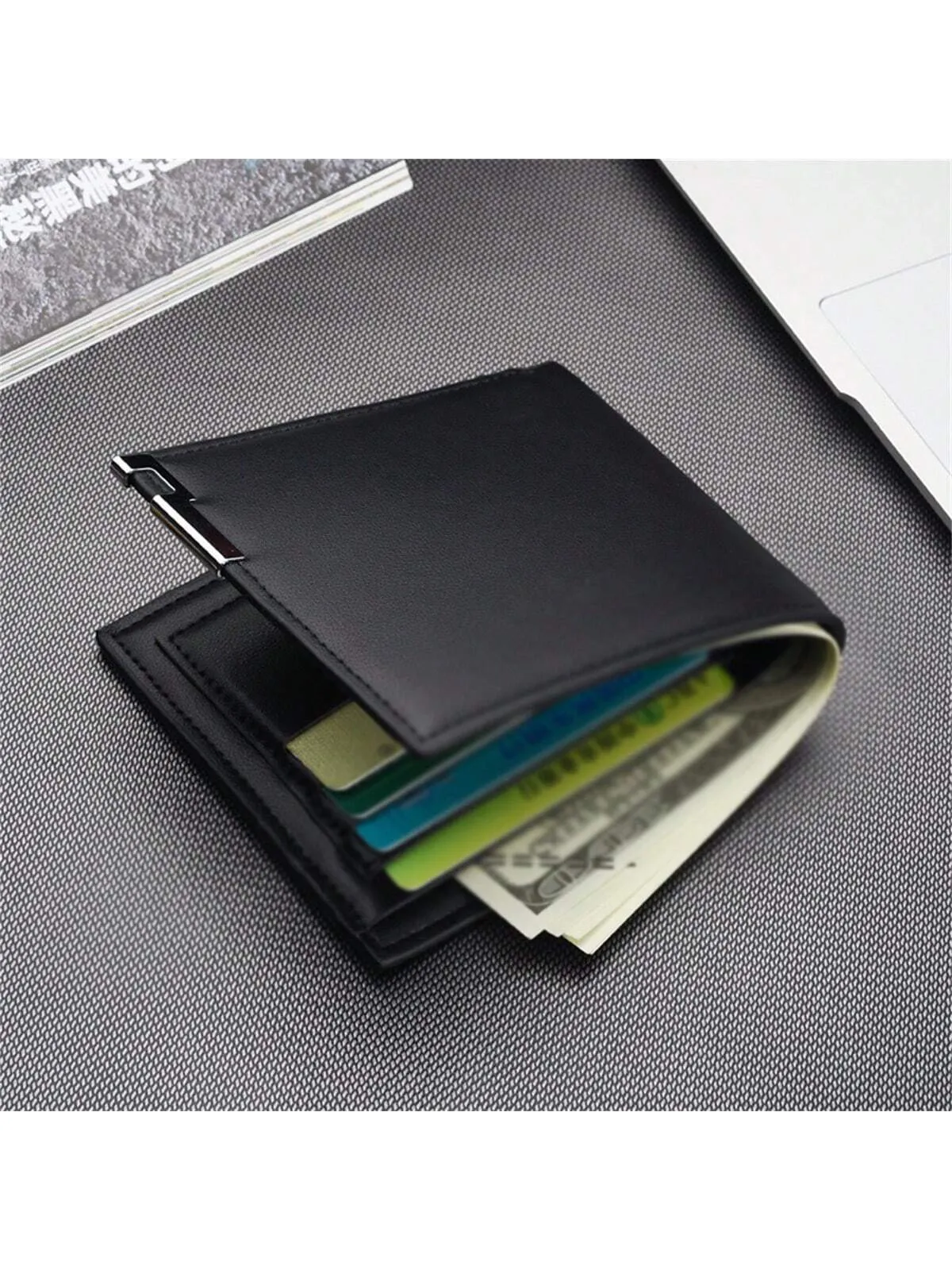 Men's Minimalist Folding Small Wallet Men Gift Dad Gifts Father Gifts Gifts For Teachers Business Casual