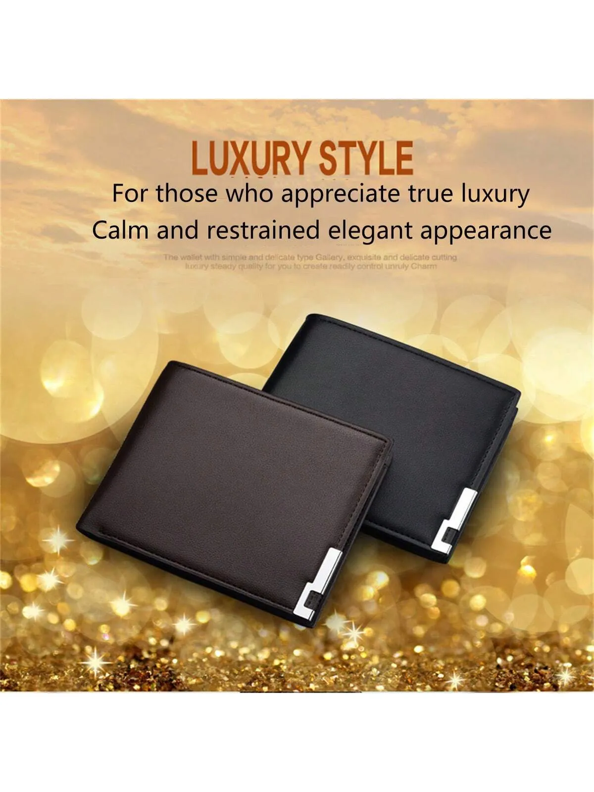 Men's Minimalist Folding Small Wallet Men Gift Dad Gifts Father Gifts Gifts For Teachers Business Casual