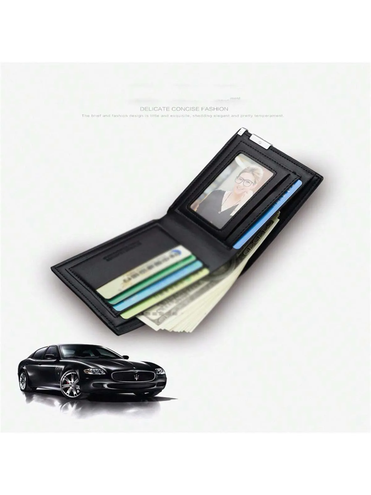 Men's Minimalist Folding Small Wallet Men Gift Dad Gifts Father Gifts Gifts For Teachers Business Casual