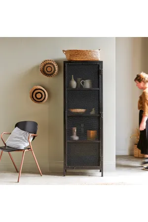 Metal Mesh Wardrobe Cabinet | Tikamoon Alma