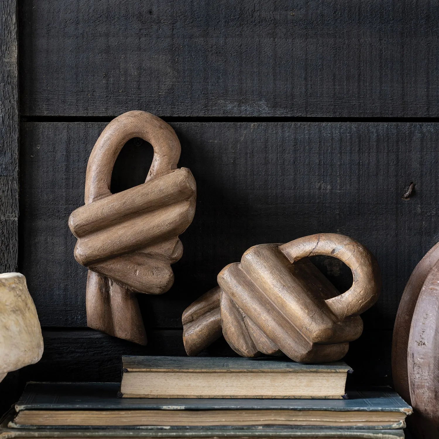 Nautical Knot Table Carving