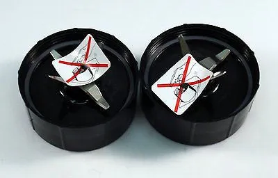 New Replacement 2 Cross  Blades With Gasket For Magic Bullet Brand New