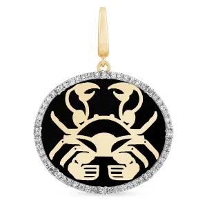 Oval Cancer Charm