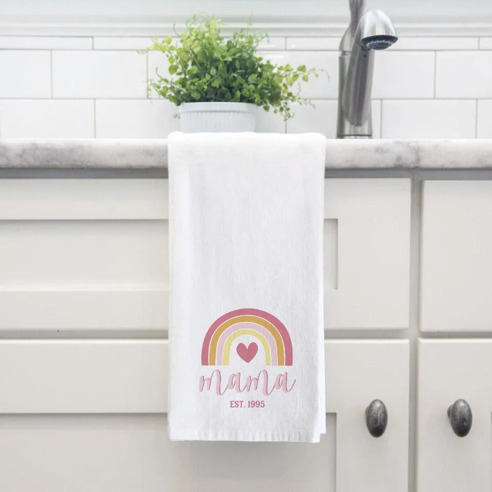Personalized Mother's Day Tea Towels