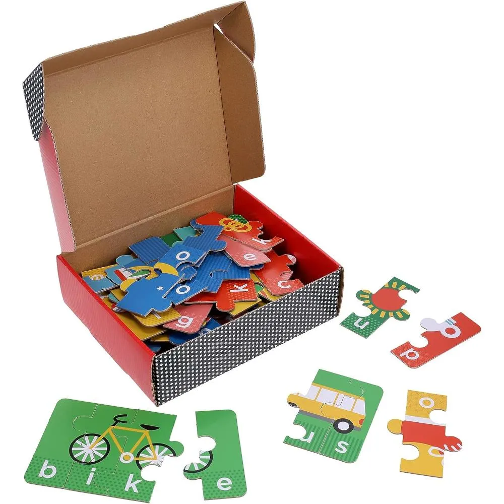 Petit Collage Spelling Puzzles: Objects