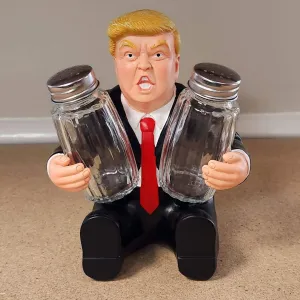 President Trump Salt & Pepper Shaker Holder