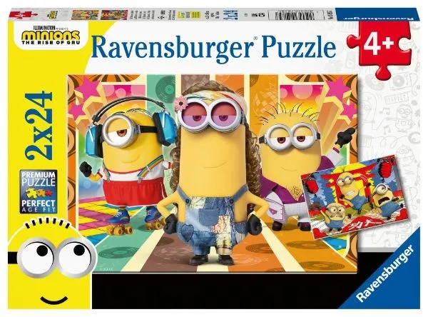 Ravensburger The Minions in Action 2x24pc
