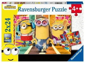 Ravensburger The Minions in Action 2x24pc
