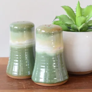 Salt and Pepper Set Matcha Leaf