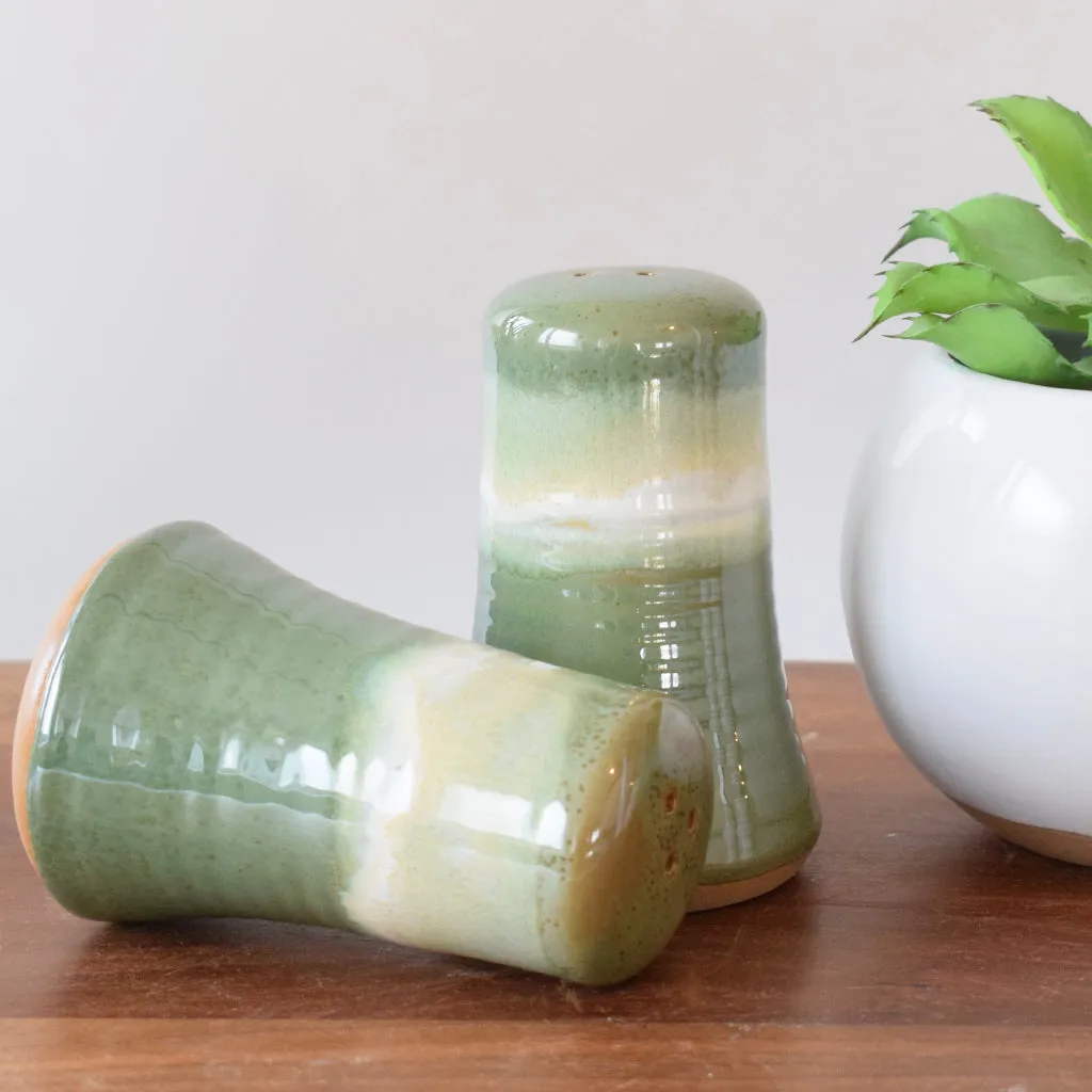 Salt and Pepper Set Matcha Leaf