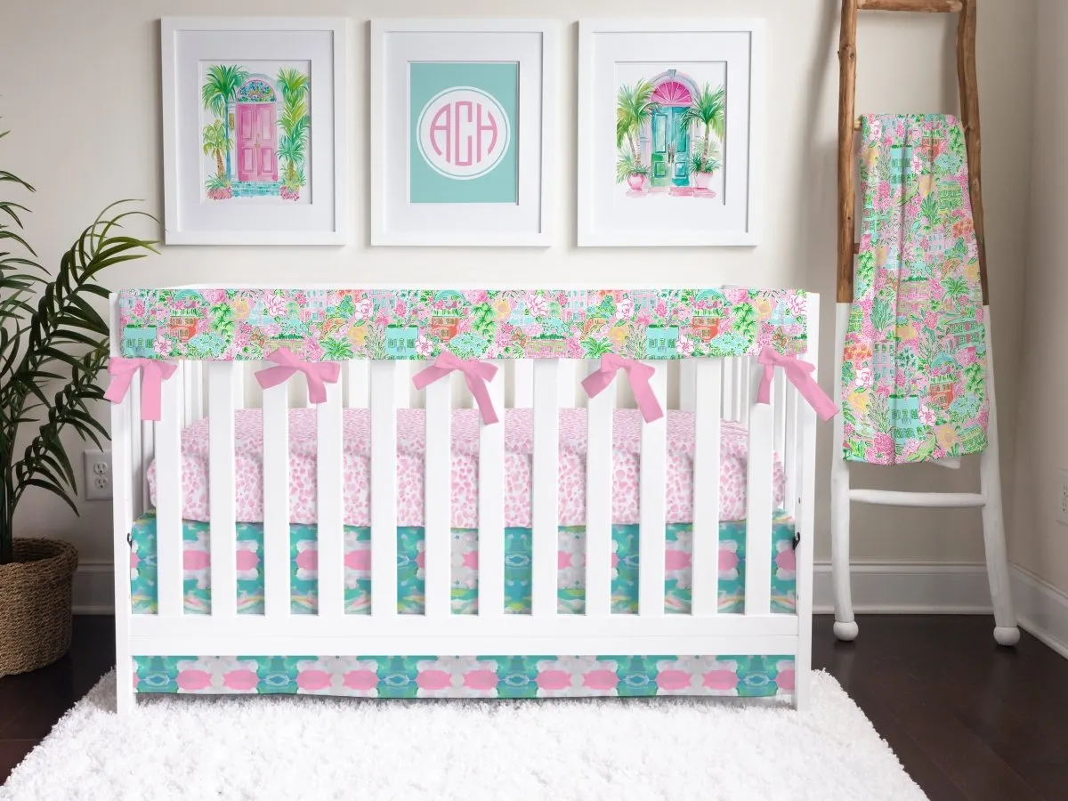 Southern Preppy Charleston Crib Bedding Set