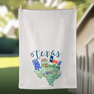 State of Texas Kitchen Towel