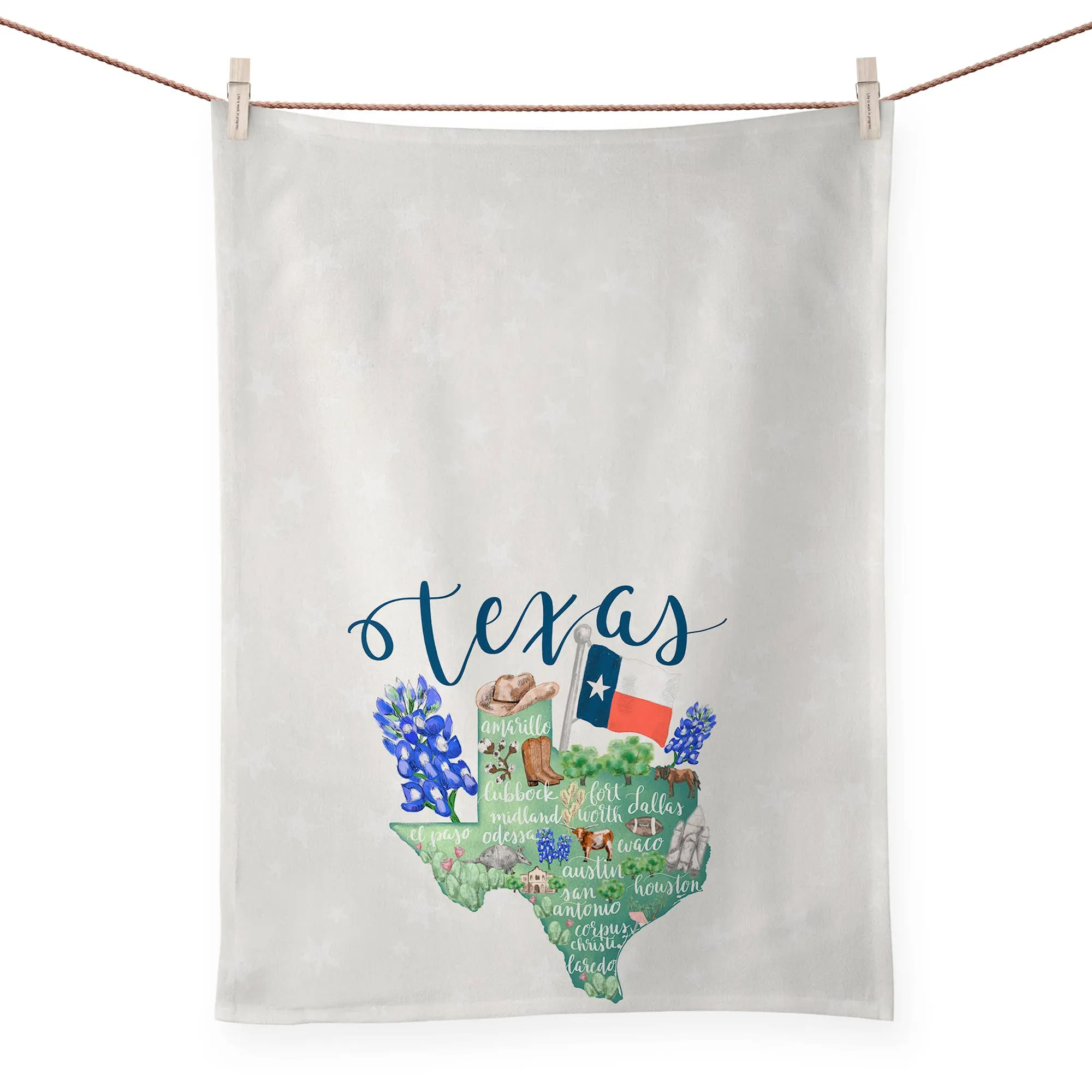 State of Texas Kitchen Towel