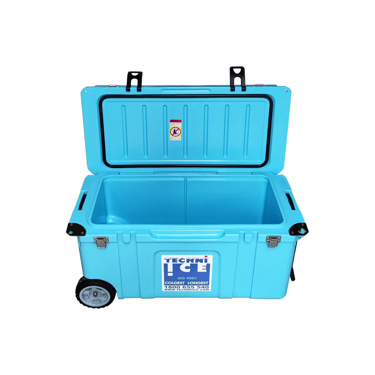 Techni Ice Signature Hardcore Icebox 75L Light Blue Wheels *Preorder FOR MID-LATE NOVEMBER DISPATCH *FREE 12 REUSABLE DRY ICE PACKS VALUES $59.95